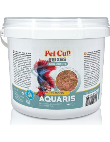 ALIMENTO PECES TROPICAL PET CUP 300GR