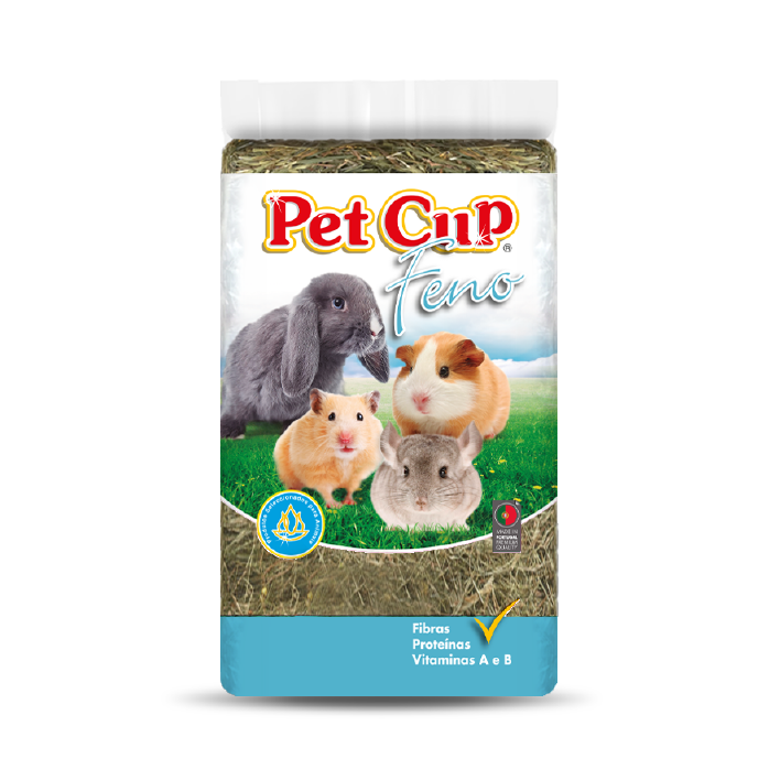 Heno roedores pet cup 1k
