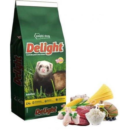 PIENSO HURONES DELIGHT 4KG