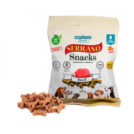 SERRANO SNACKS PERROS 100GR - Imagen 3
