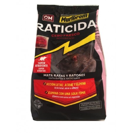 RATICIDA GANADERÍA CEBO FRESCO MURIBROM